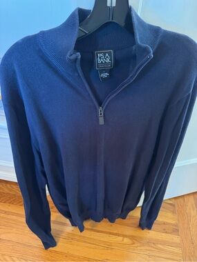 Jos. A. Bank Men’s Navy 1/4 Zip Sweater Size L